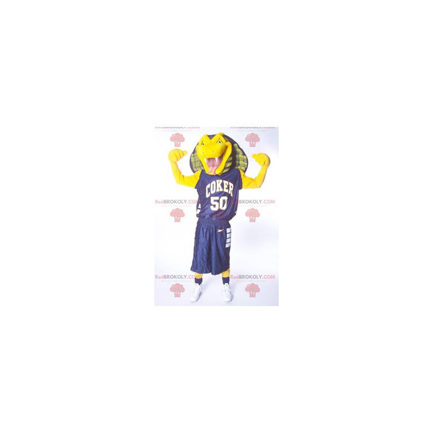 Yellow green and blue cobra snake mascot - Redbrokoly.com Yellow green and blue cobra snake mascot - Redbrokoly.com