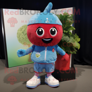 Cyan Raspberry mascotte...