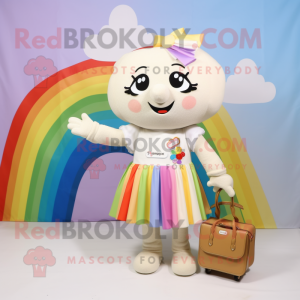 Cream Rainbow mascotte...