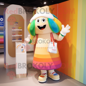 Cremefarbener Regenbogen...
