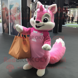 Pink Squirrel maskot...