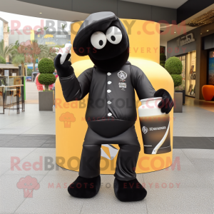 Black Champagne mascotte...