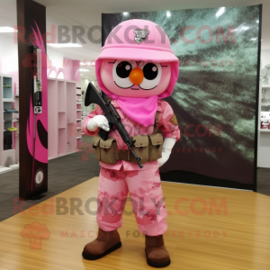 Pink Sniper mascotte...