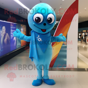 Sky Blue Alliance maskot...