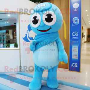 Sky Blue Alliance maskot...
