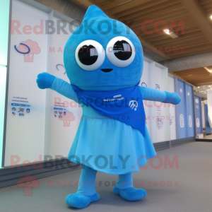 Sky Blue Alliance maskot...