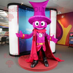 Magenta Ring Master maskot...