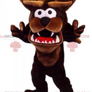 Mascota divertida y feroz del diablo de Tasmania -