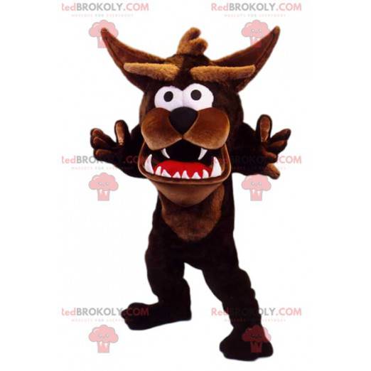 Lustiges und wildes Tasmanian Devil Maskottchen - Redbrokoly.com