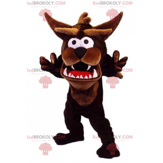 Mascota divertida y feroz del diablo de Tasmania -