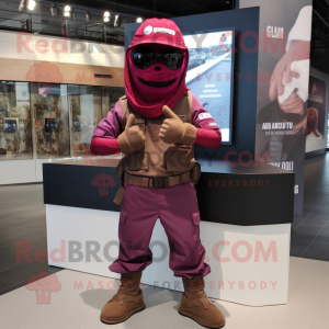 Maroon Sniper mascotte...