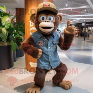 Brown Monkey mascotte...