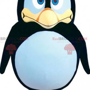 Mascote pinguim com olhos grandes e tocantes - Redbrokoly.com