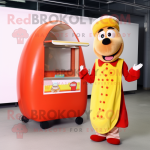  Hot Dog mascotte kostuum...