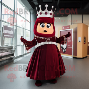 Maroon Queen mascotte...