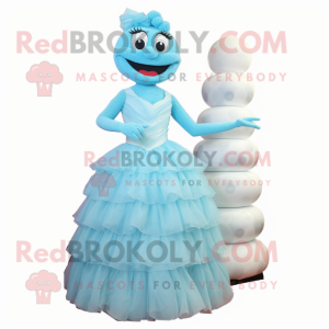 Sky Blue Wedding Cake...