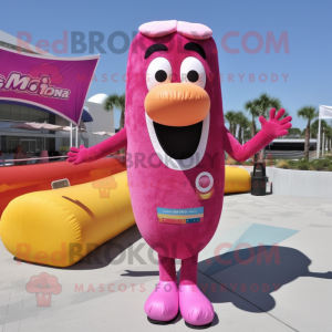 Magenta Hot Dogs mascotte...