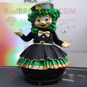 Sort Pot Of Gold maskot...