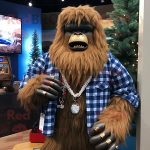 Navy Sasquatch mascotte...