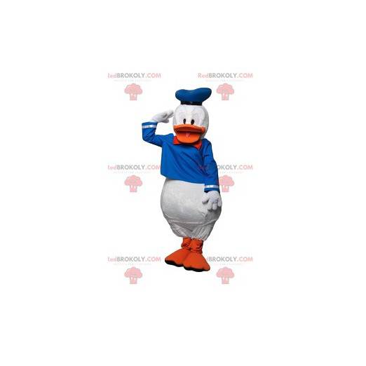 Donald mascotte met zijn beroemde zeemanskostuum -
