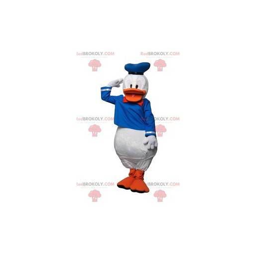 Mascotte de Donald avec son célèbre costume de marin -