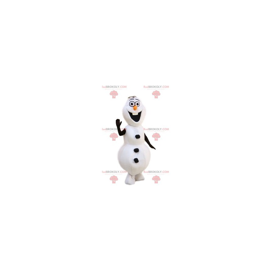 Mascot of the famous Olaf from Frozen - Redbrokoly.com