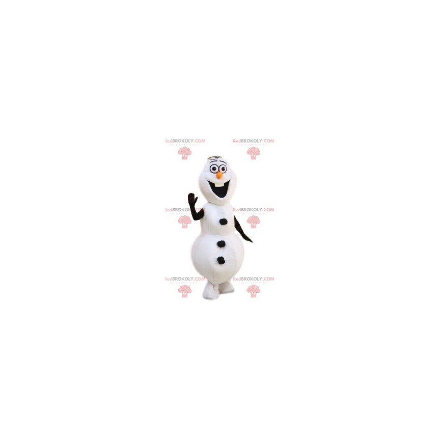 Mascot of the famous Olaf from Frozen - Redbrokoly.com