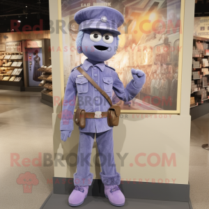 Lavender Soldier mascotte...