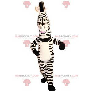 Magnificent and super comical zebra mascot - Redbrokoly.com