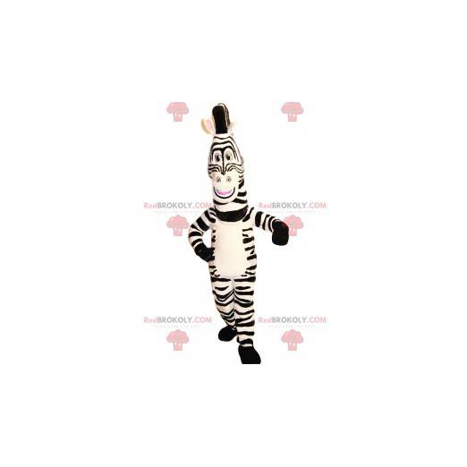 Magnificent and super comical zebra mascot - Redbrokoly.com