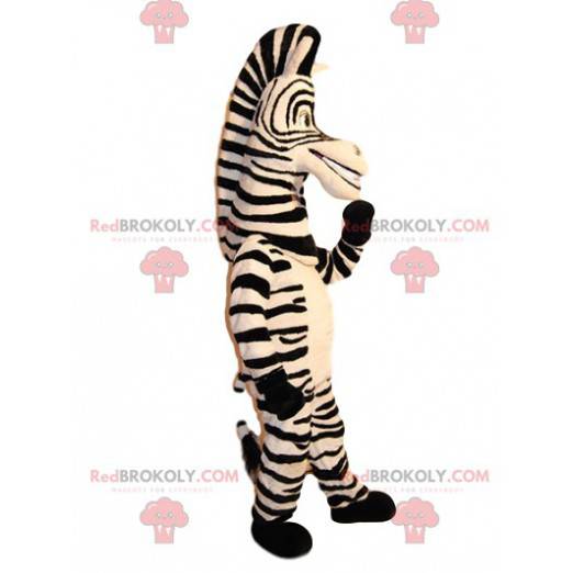 Magnificent and super comical zebra mascot - Redbrokoly.com