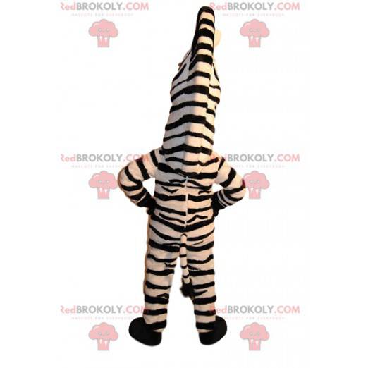Magnificent and super comical zebra mascot - Redbrokoly.com