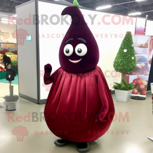 Maroon Pear mascotte...