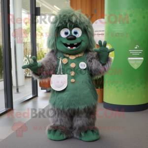 Forest Green Yeti mascotte...