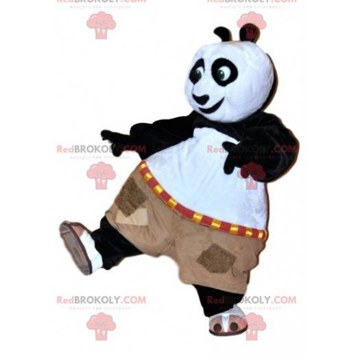 Mascot Po, o panda famoso desenho animado Kung Fu Panda em Celebridades  Mascotes Mudança de cor Sem mudança Cortar L (180-190 Cm) Esboço antes da  fabricação (2D) Não Com as roupas? (se