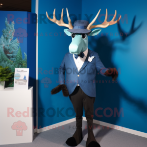 Blue Irish Elk mascotte...