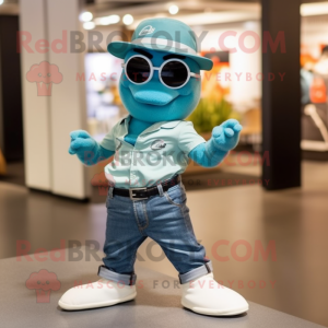 Postava maskota Teal...