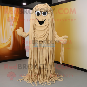 Beige spaghetti mascotte...