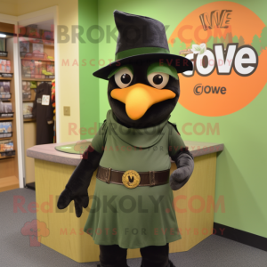 Olive Crow maskot kostume...