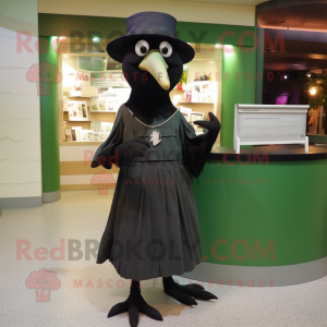 Olive Crow maskot kostym...