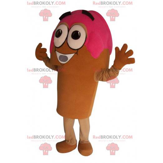 Aardbei-ijsje mascotte - Redbrokoly.com