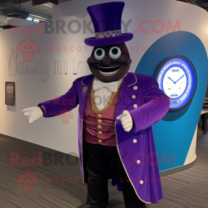 Purple Ring Master mascotte...