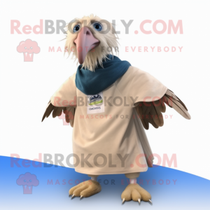 Beige Vulture maskot...