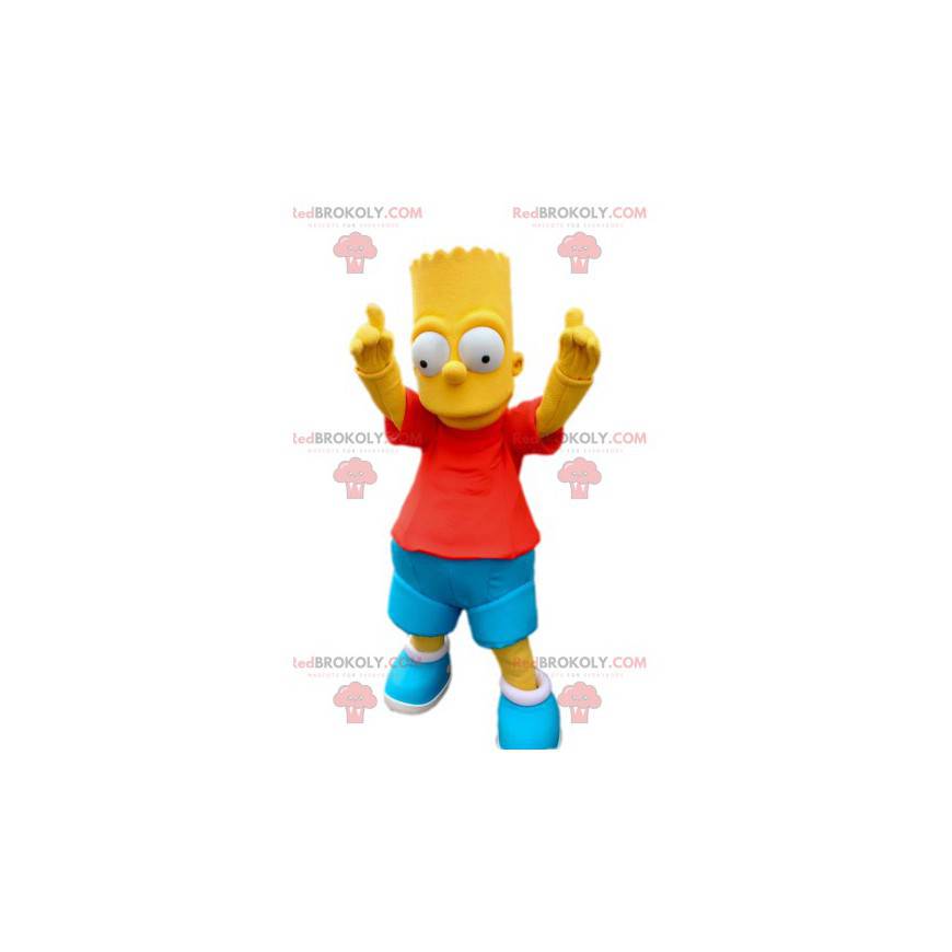 Bart maskot, karakter af Simpson Family - Redbrokoly.com