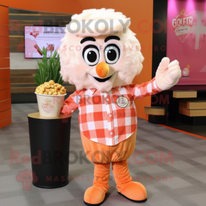 Peach Pop Corn mascotte...