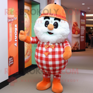 Peach Pop Corn mascotte...