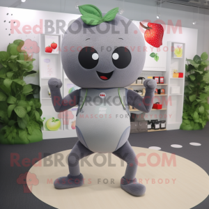 Gray Strawberry mascotte...