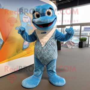 Sky Blue Python mascotte...