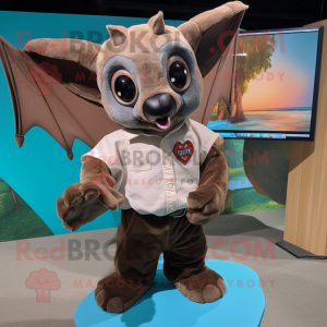 Rust Fruit Bat mascotte...