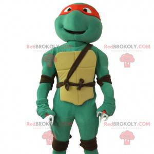 Mascotte Raphael, het personage van de Ninja Turtles -